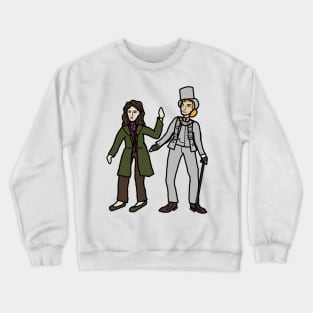 Miss Holmes and the Doctor: Victorian Rule 63 Crewneck Sweatshirt